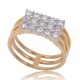 Beautifully Crafted Diamond Mens Ring with Certified Diamonds in 18k Yellow Gold - GR0038P